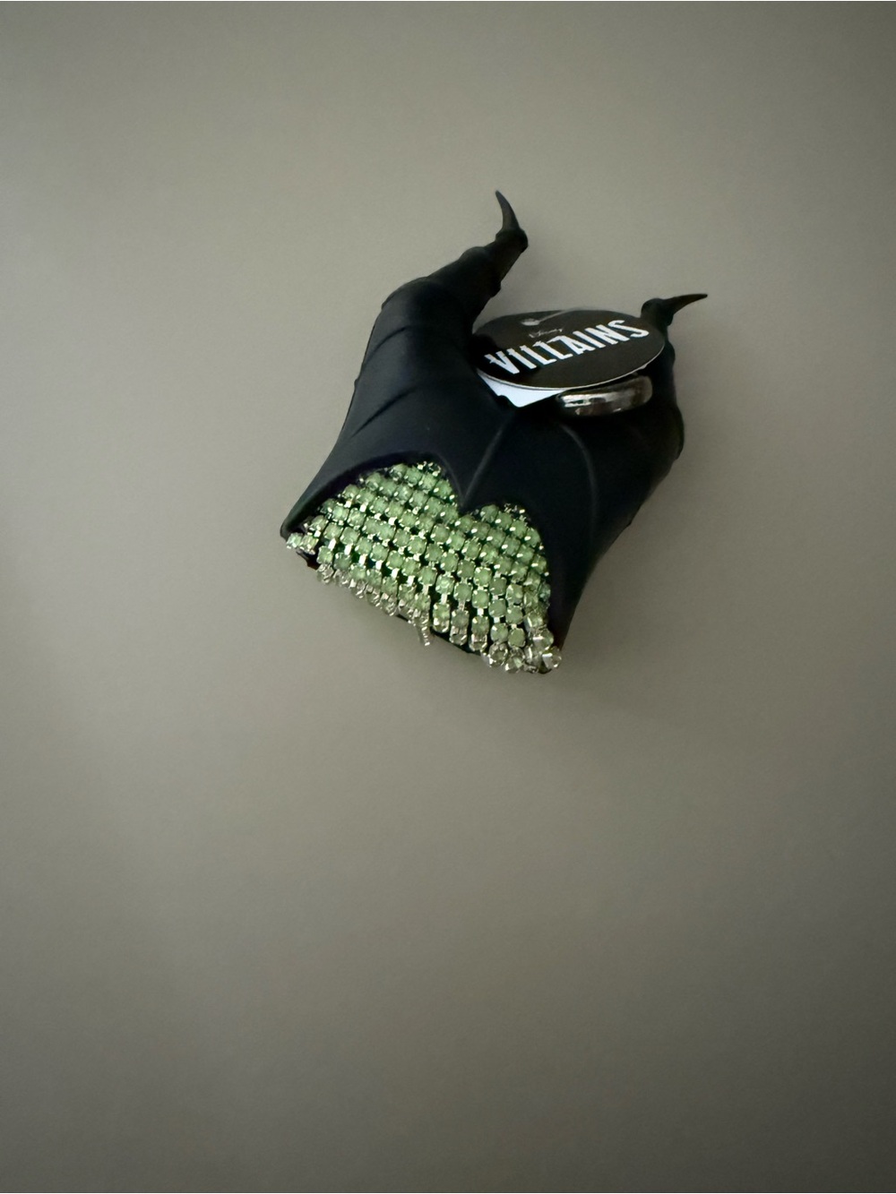 Disney Villains Maleficent Bath and Body Works Rhinestone Keychain Bag Charm Ant